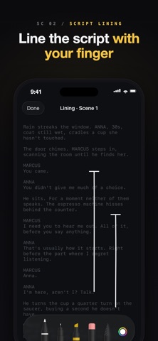 Scripty: Script Supervisor screenshot