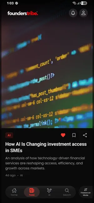 founderstribe screenshot 1