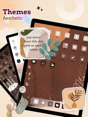 ThemeX: App Icons & My Widgets iPad screenshot