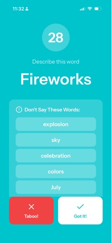 Quickfire Party Game iPhone screenshot