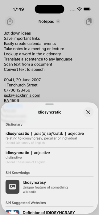 Simple Quick Notepad Screenshot 2 of 10