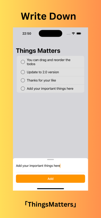 ThingsMatters - Easytodo Screenshot 1 of 3