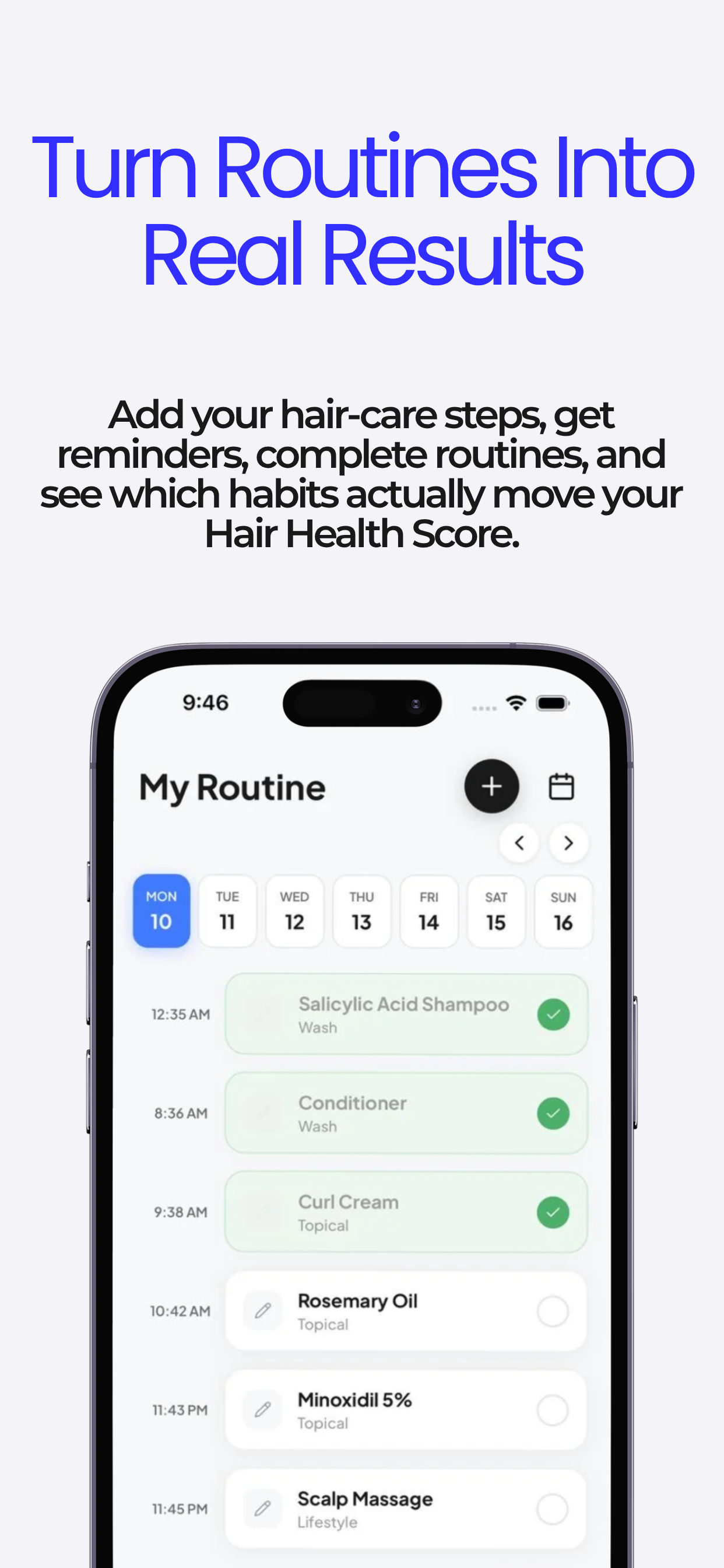 Folicx: Hair Health Tracking screenshot 4