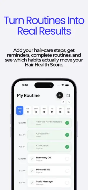 Folicx: Hair Health Tracking screenshot 4