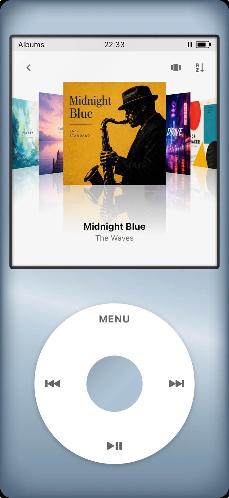 SepiaPod - Retro Music Player iphone screenshot 2