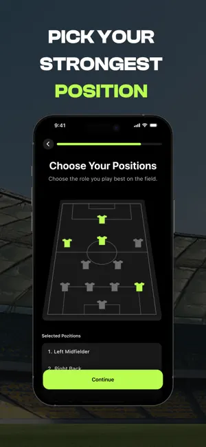 Pro Legacy: Football Talent screenshot 3