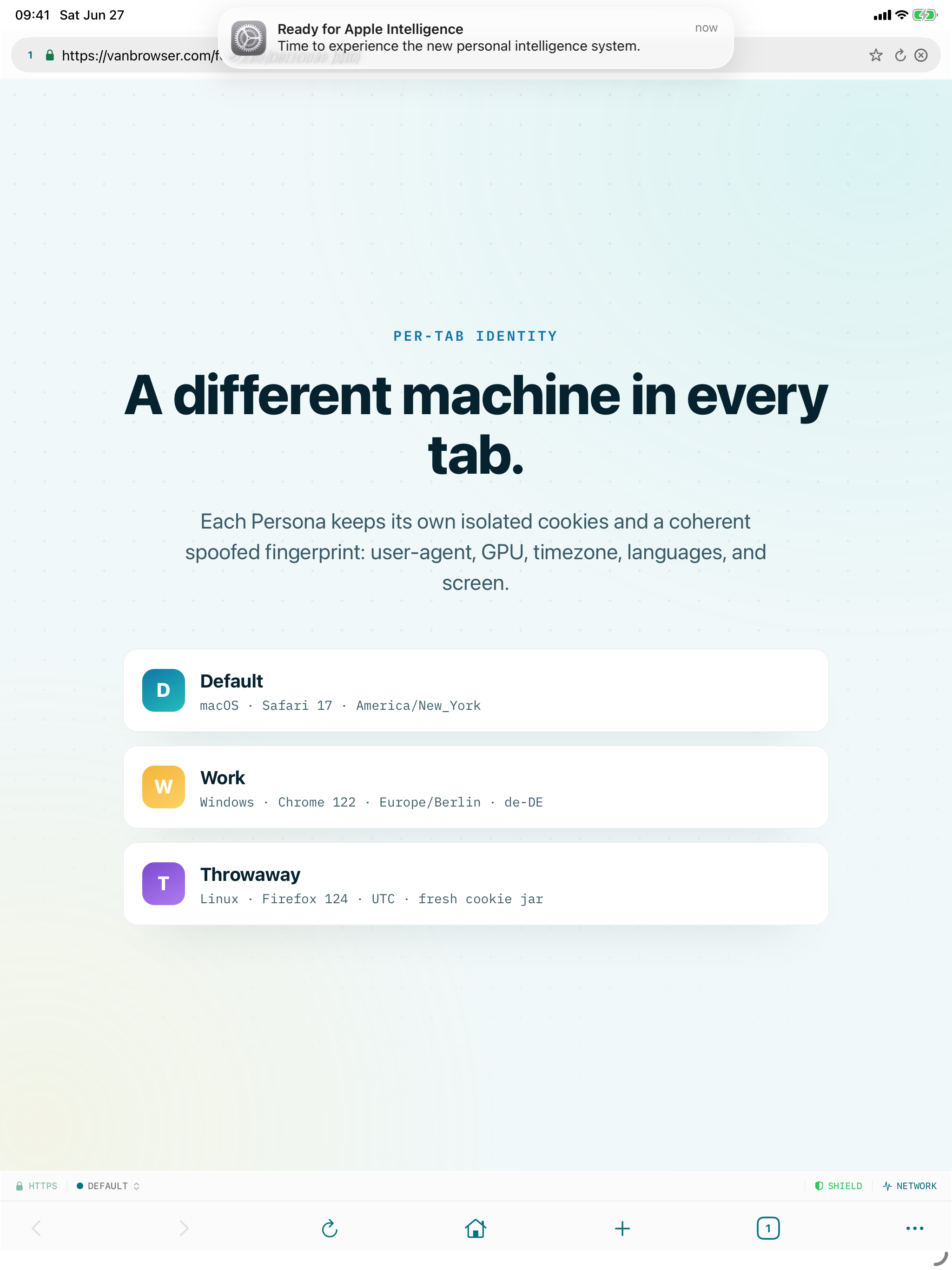 VanBrowser: Private Browser screenshot 10