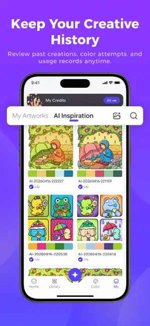 ChroMuse - Smart Coloring iPhone screenshot 6