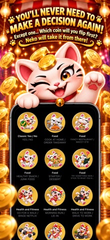 Ask Neko: Coin decision maker screenshot 1