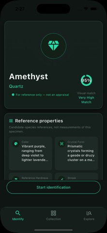 GemLens - Gem Identifier iPhone screenshot
