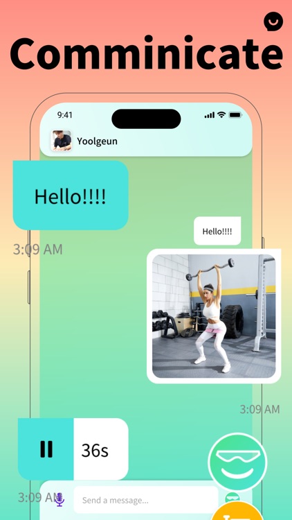 Live Chat & Connect - FitU screenshot-3