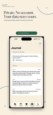 Sober: Sobriety Day Counter Screenshot 5 of 6
