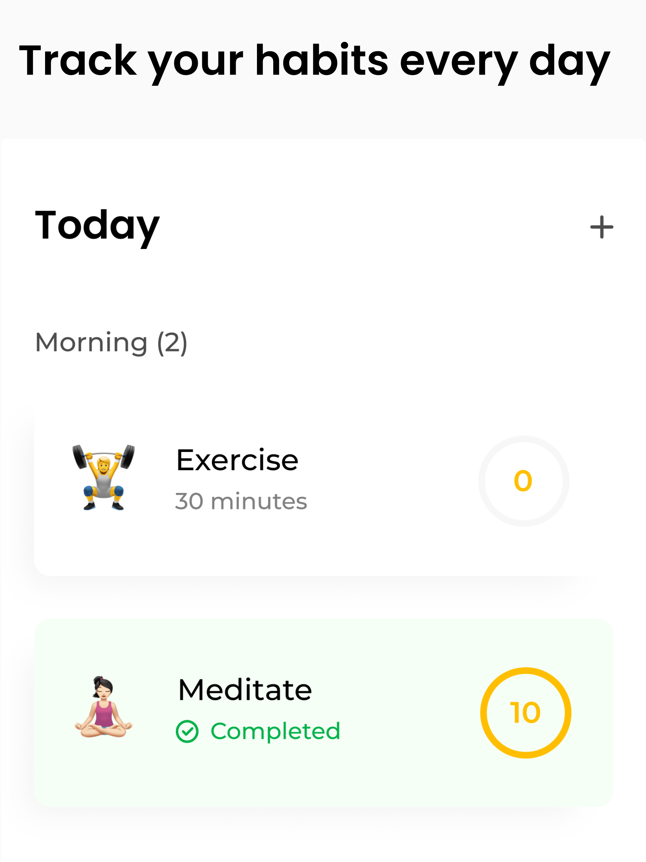 Lasting Habits