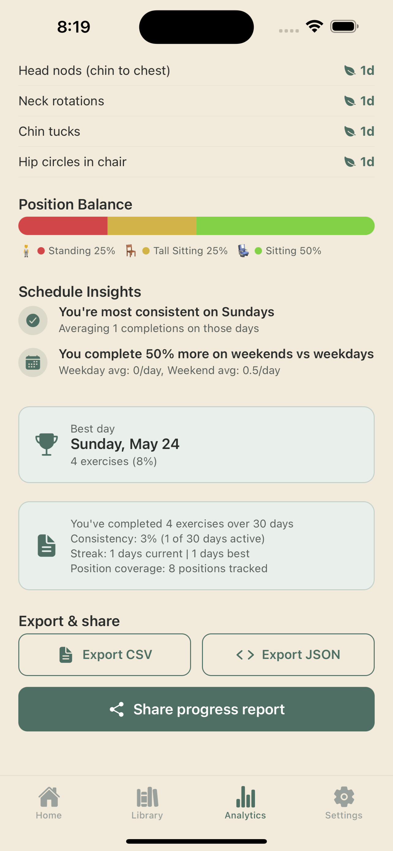 Positions: Desk Habits screenshot 4