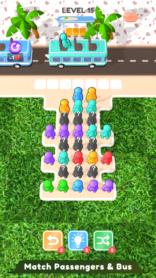 #4. Bus Seat Jam - 3D Bus Games (iOS) By: Atif Mumtaz