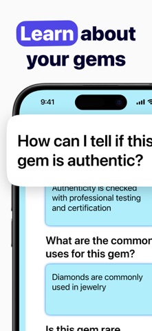 Rock Identifier: Gemstone AI iPhone screenshot