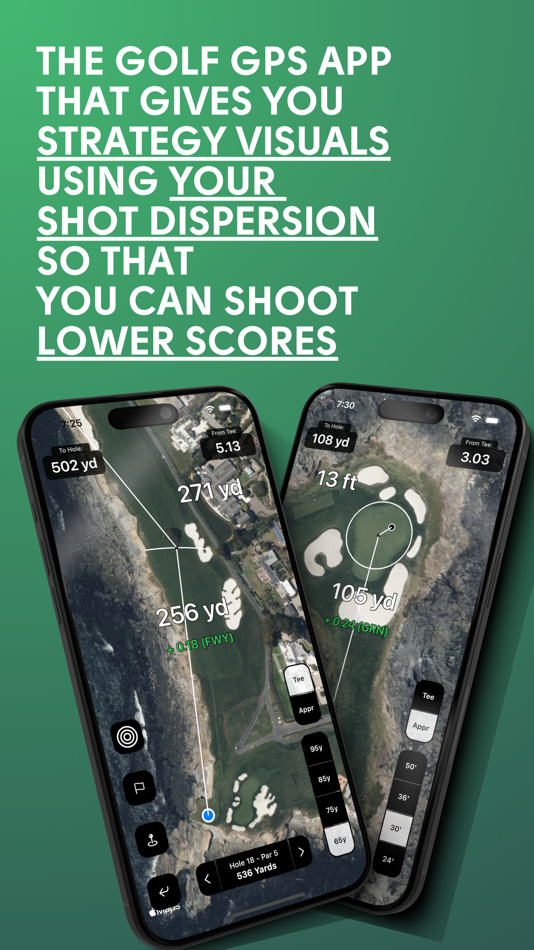 #1. Shot Pattern - Golf GPS (iOS) By: Undaunted Athlete LLC
