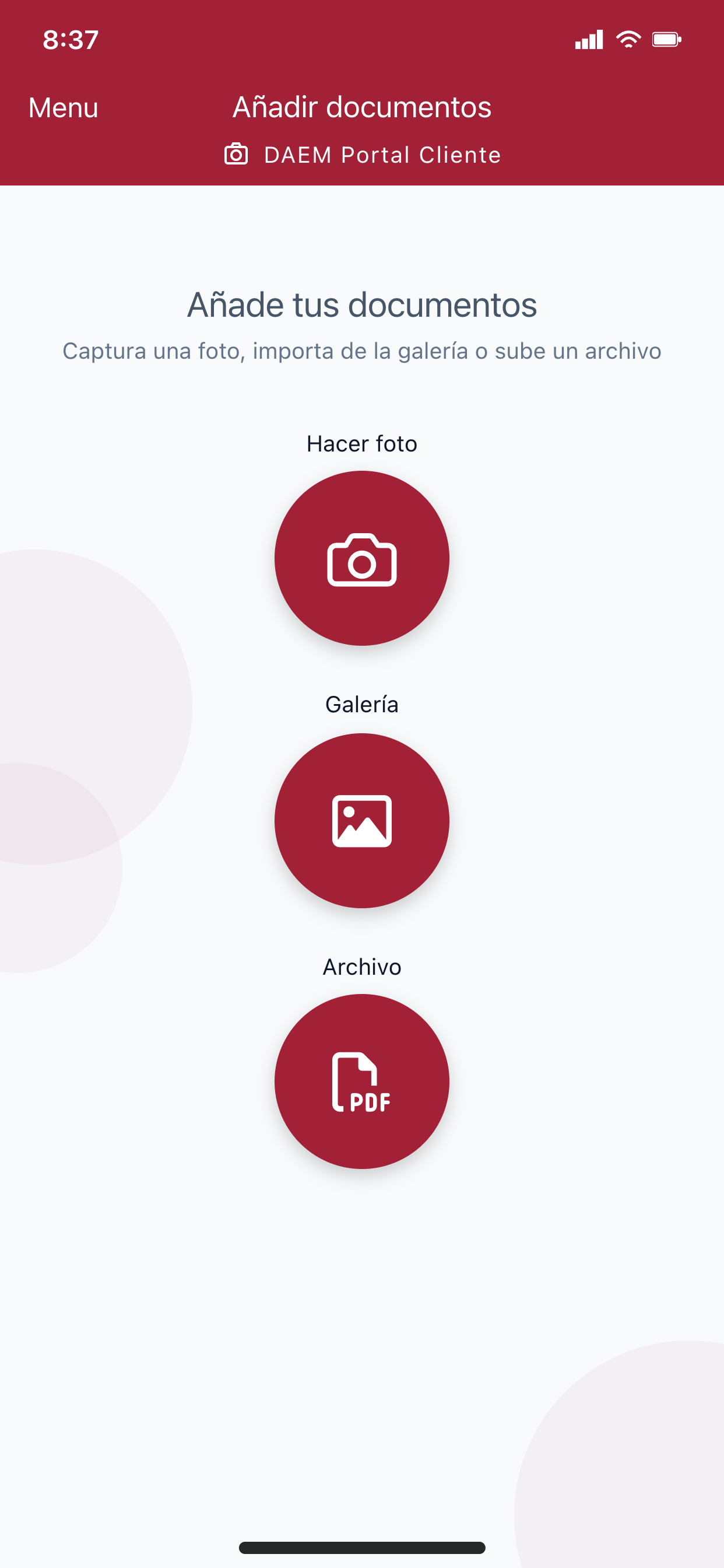Daem Portal Cliente screenshot 3