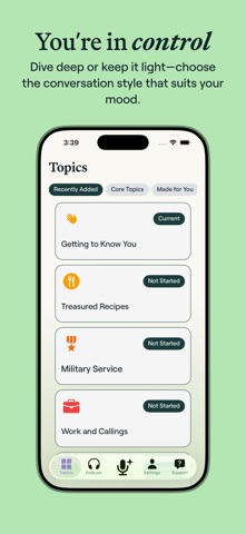Linda - Record Your Story screenshot