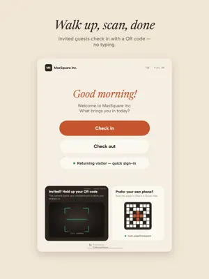 CoReceptionist 2.0 screenshot 1