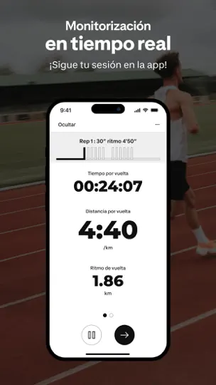 Captura de pantalla de Kiprun Pacer Planes De Carrera en iPhone 9