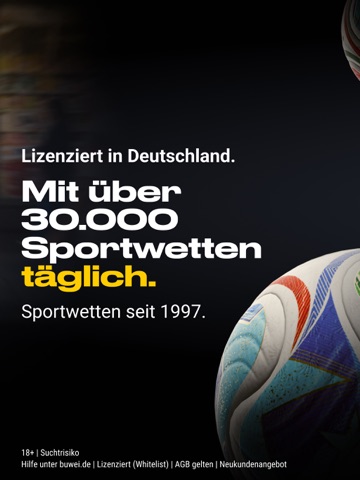 bwin – Sportwetten App iPad screenshot 2