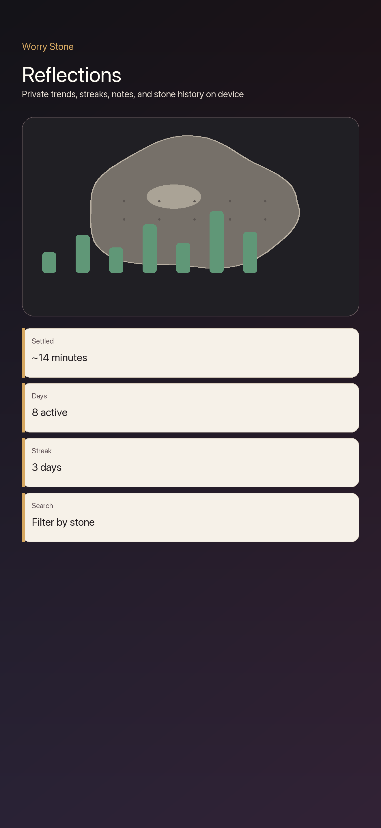 Worry Stone screenshot 4 of 5