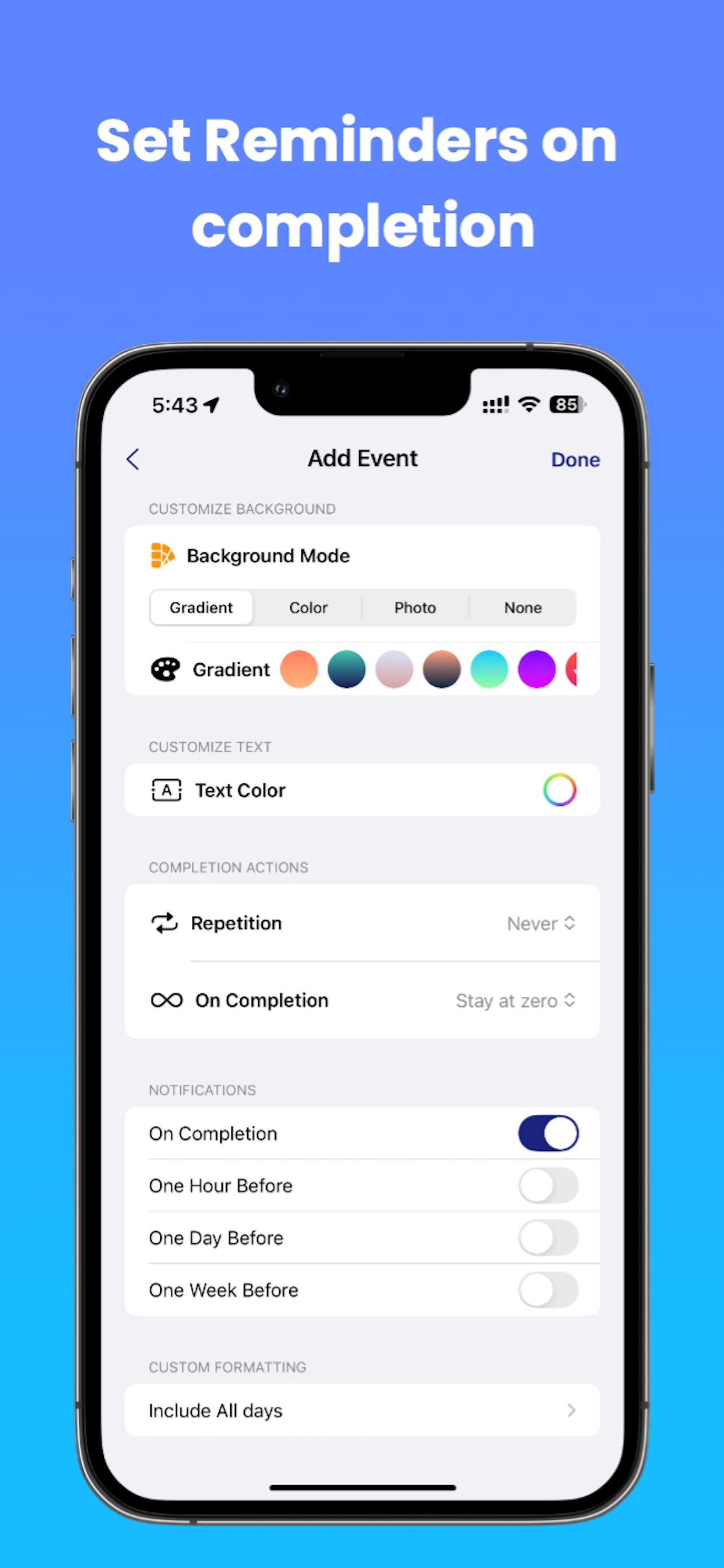 Day Tracker-Life Event Counter screenshot 10