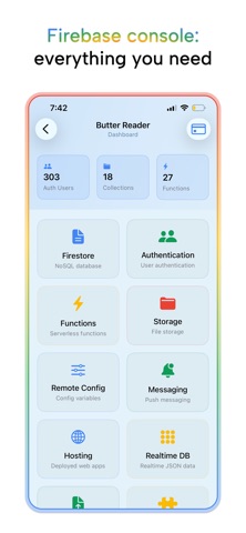 Firelog: Firebase Admin screenshot