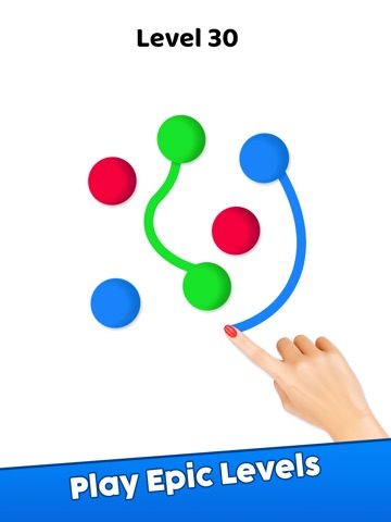 Connect Color Ball Puzzle Game