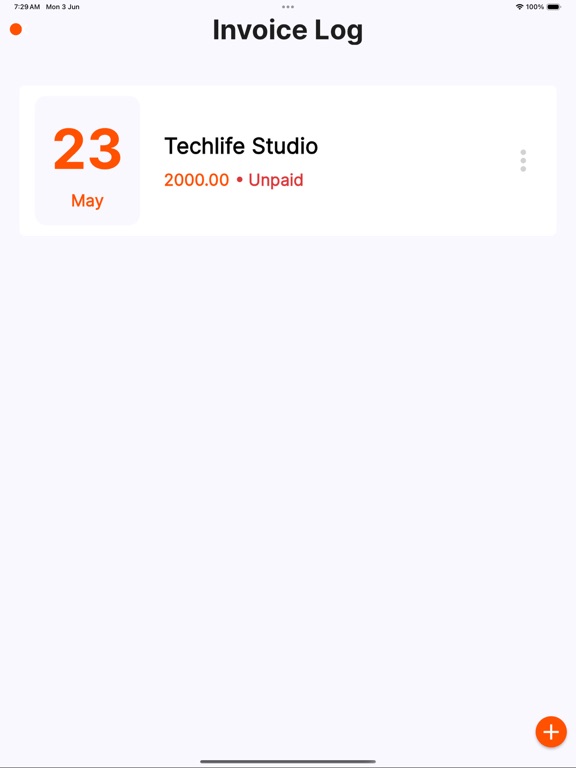 Invoice Manager Screenshots