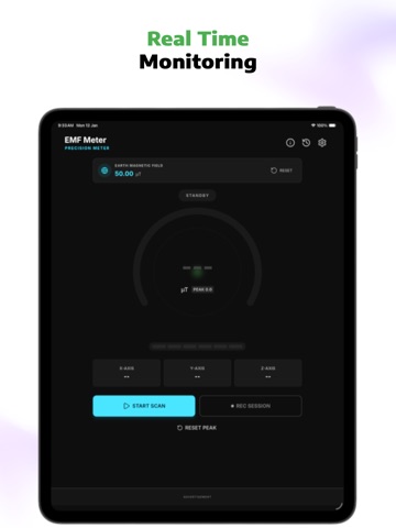 EMF Meter – Paranormal iPad screenshot