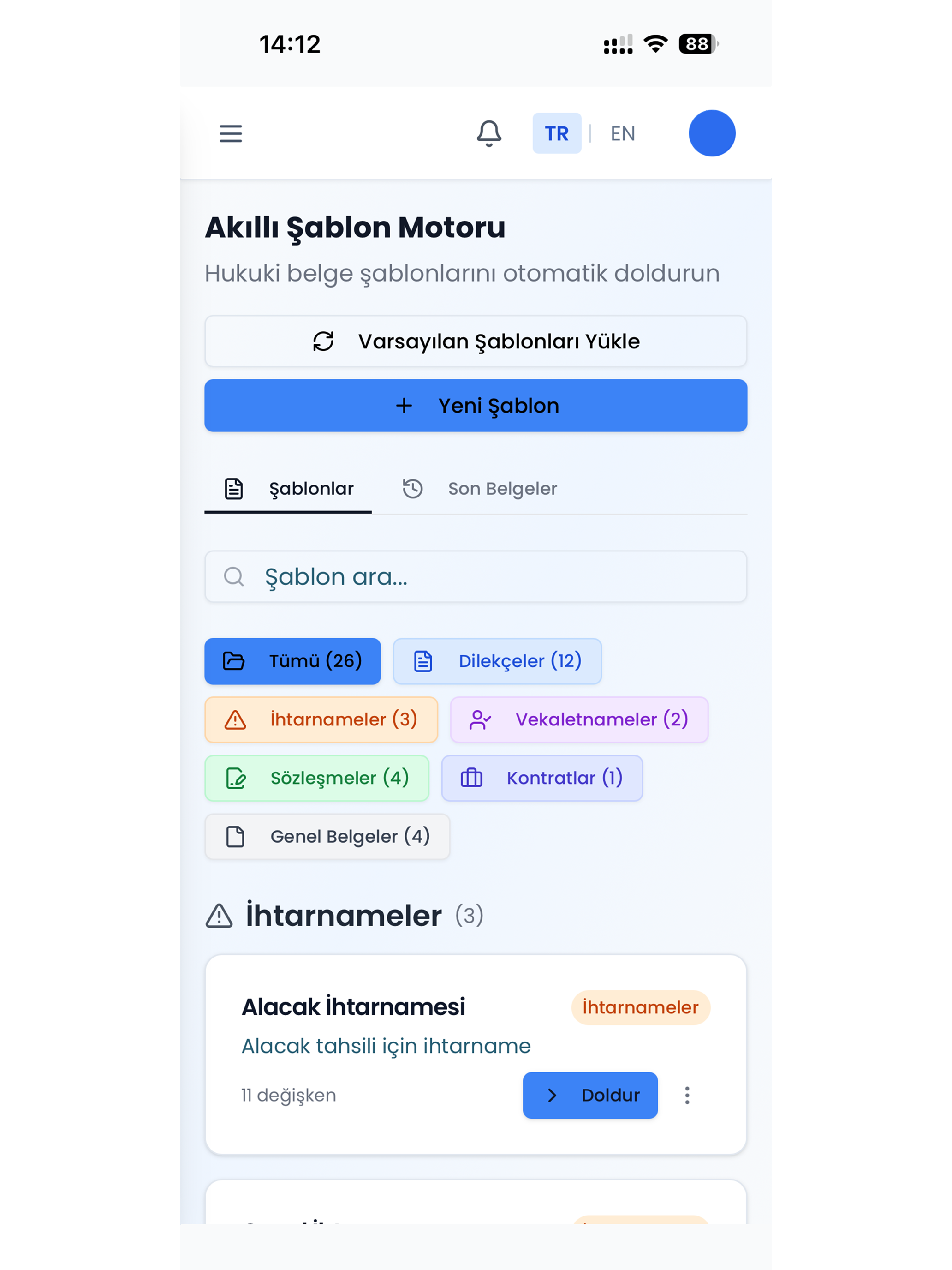 AVHOS Hukuk Otomasyon Sistemi screenshot 18