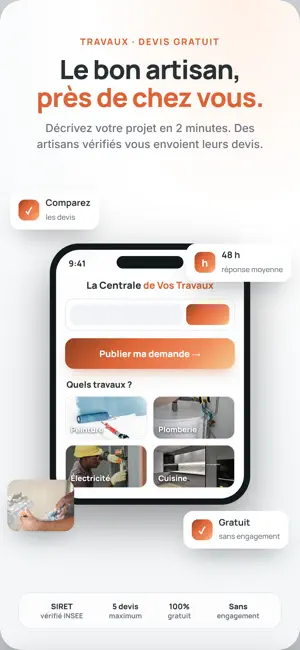 La Centrale de Vos Travaux screenshot 1