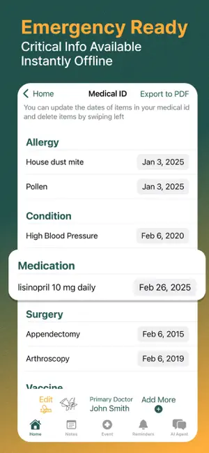 Family Vitals - Health Portal screenshot 2