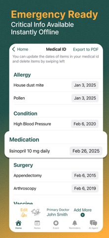 Family Vitals - Health Portal screenshot