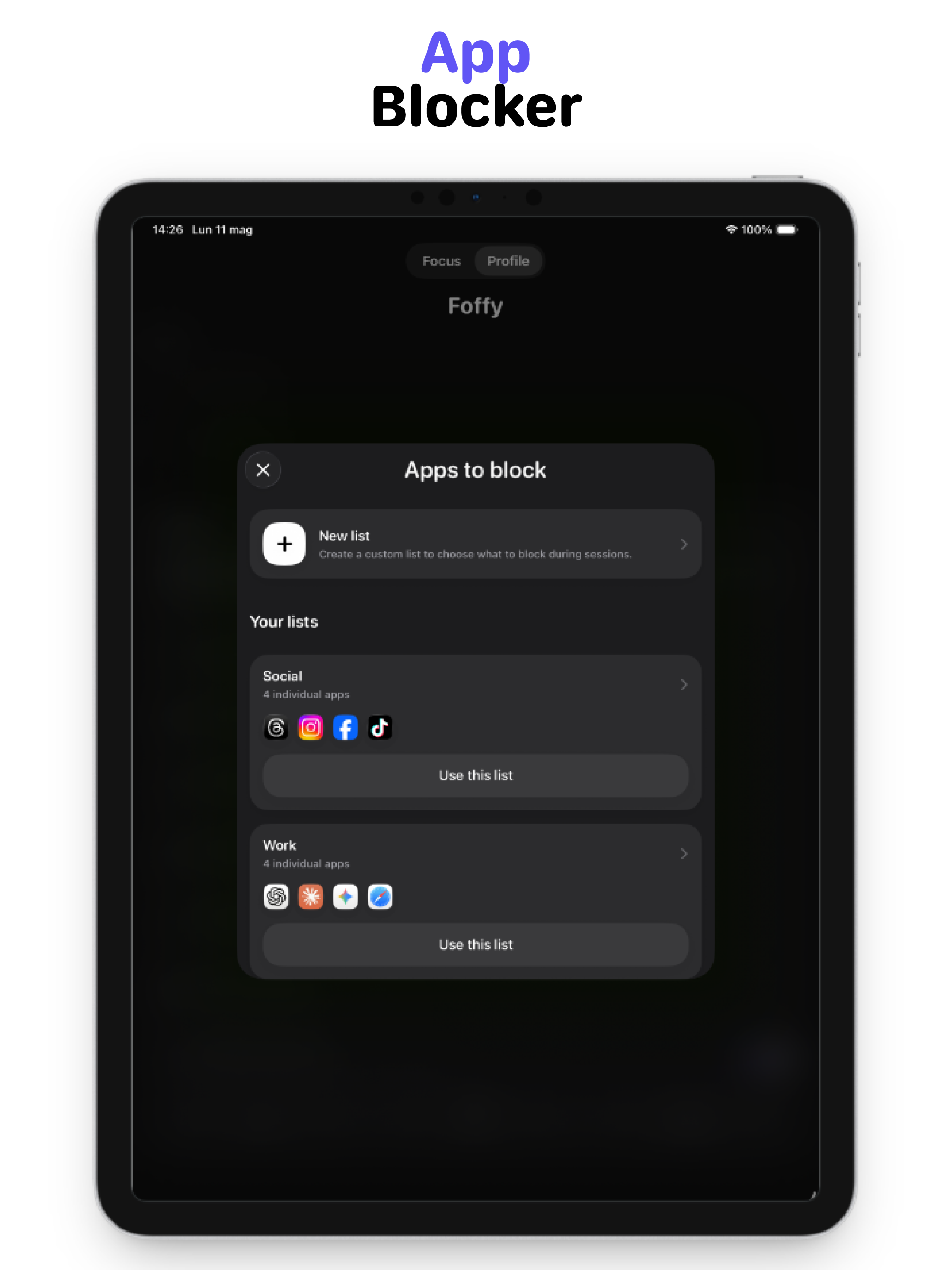 App Blocker - Foffy screenshot 9