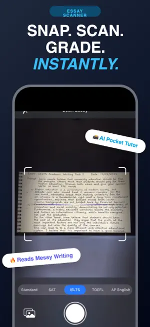 AI Essay Grader & Paper Scan screenshot 1