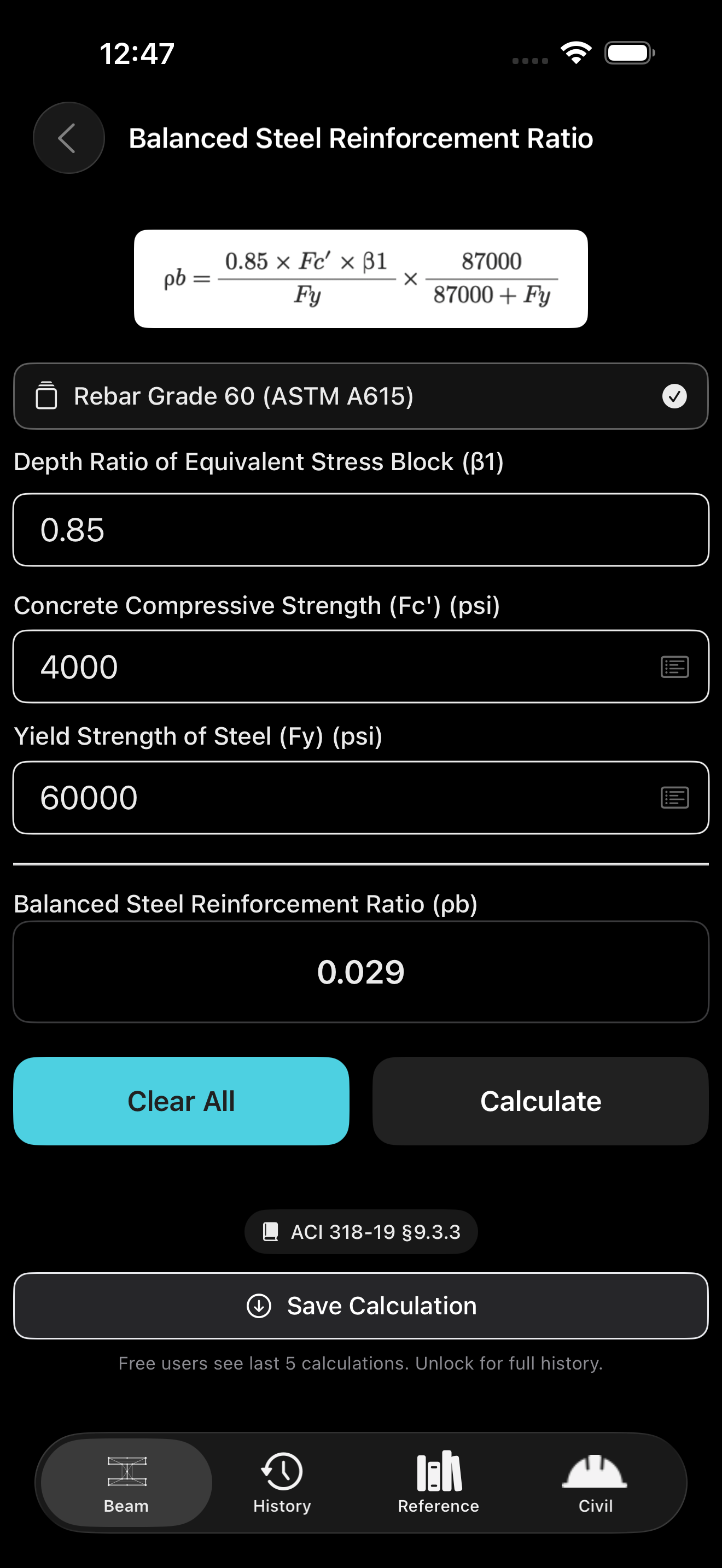 Beam Engineering lite screenshot 10