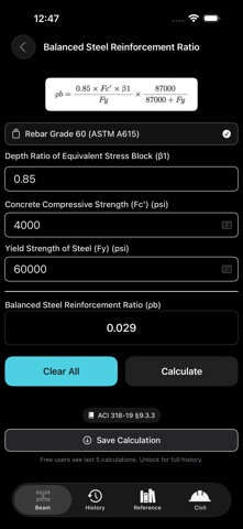 Beam Engineering lite iPhone screenshot