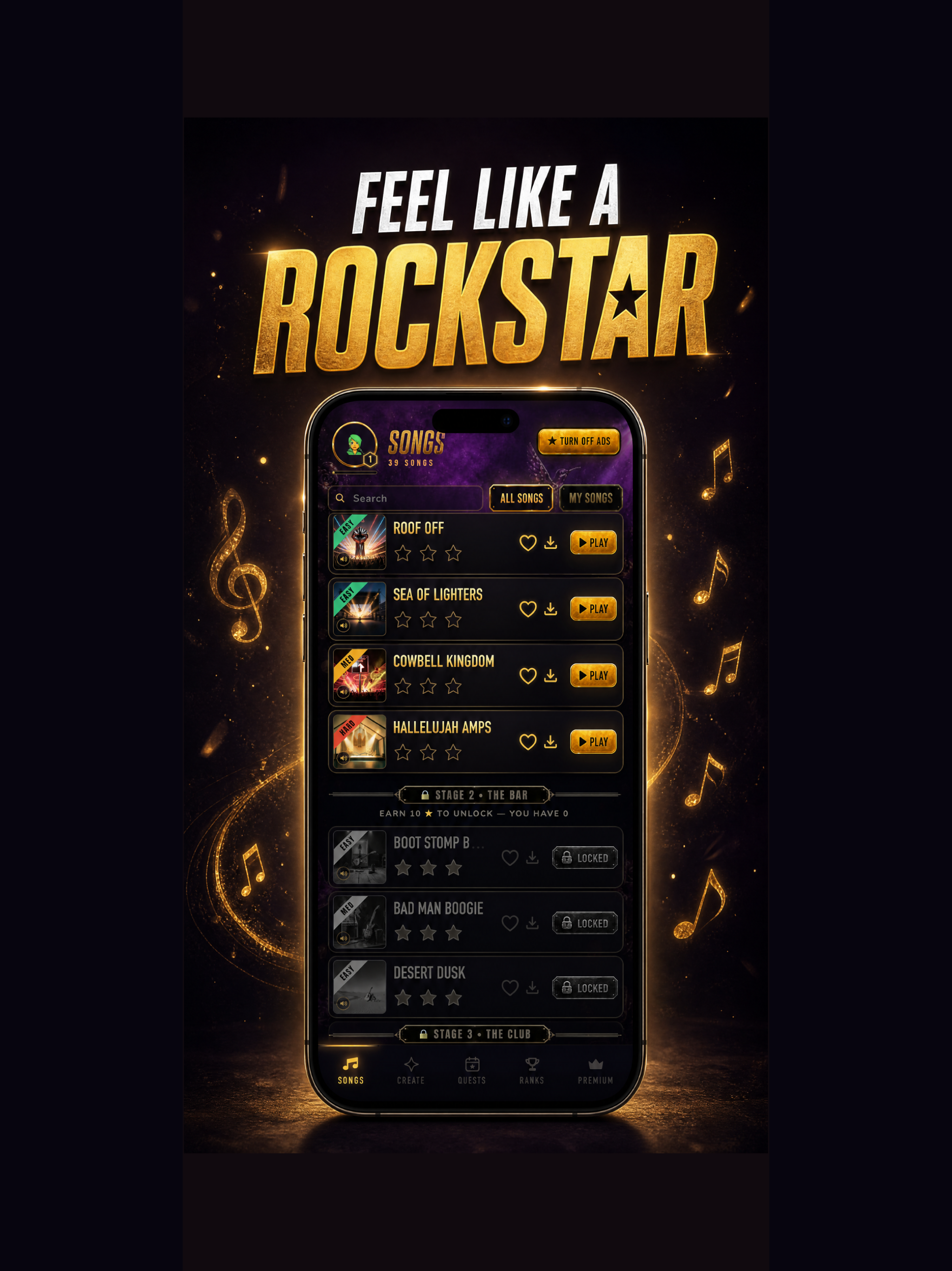 Born To Rock: Rhythm Game screenshot 9