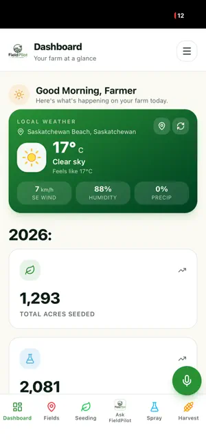 FieldPilot Ag screenshot 1