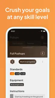 thenics pro home calisthenics iphone screenshot 4