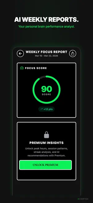 Cortex: AI Focus Timer screenshot 3