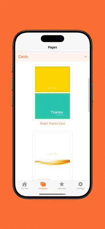 Templates for Pages Pro screenshot 7 of 7