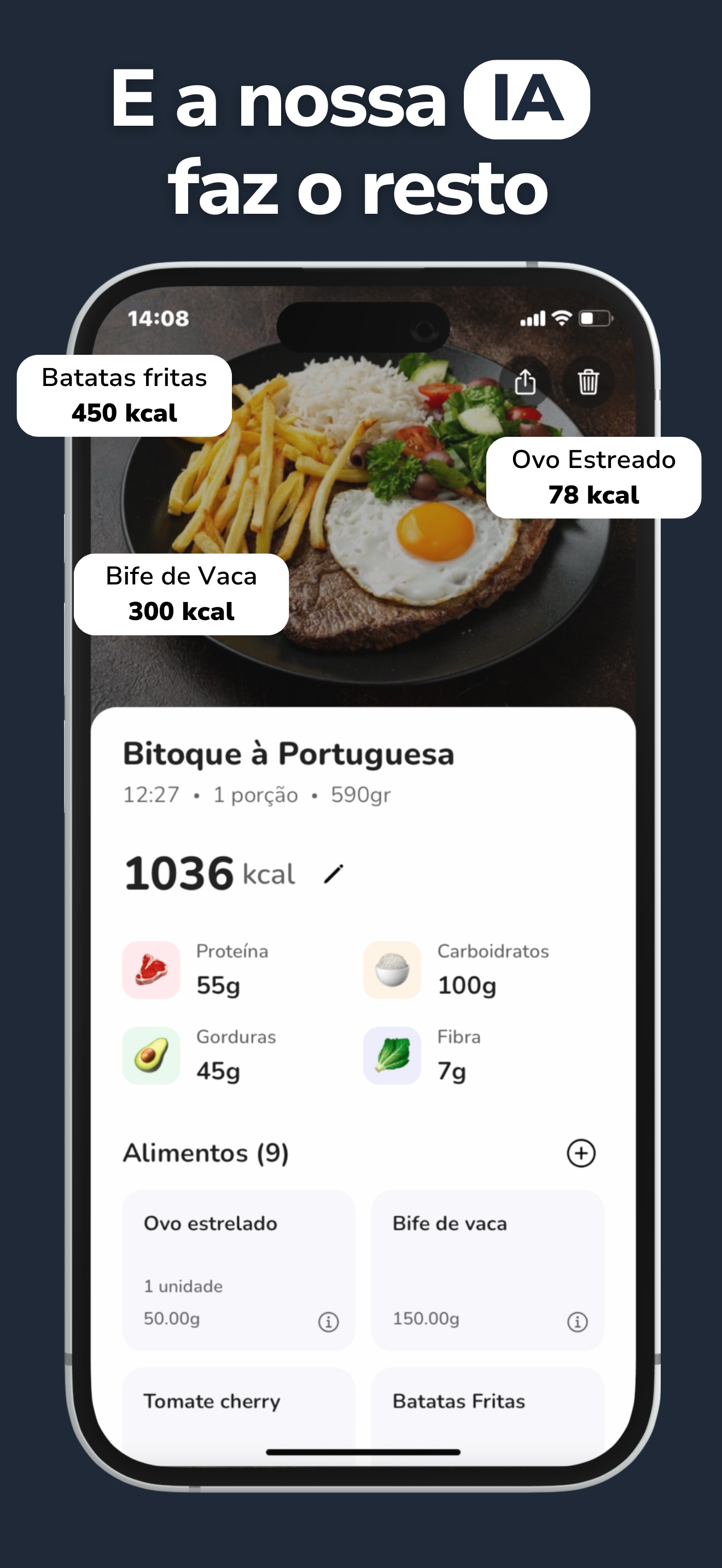 YummiAI - Contador de calorias