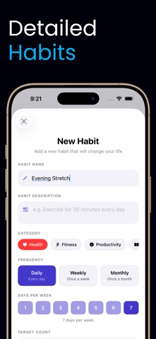 Habit Tracker Kit Screenshot 4 of 9