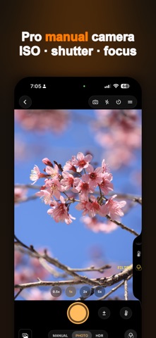Filmera: Photo & Film Editor iPhone screenshot