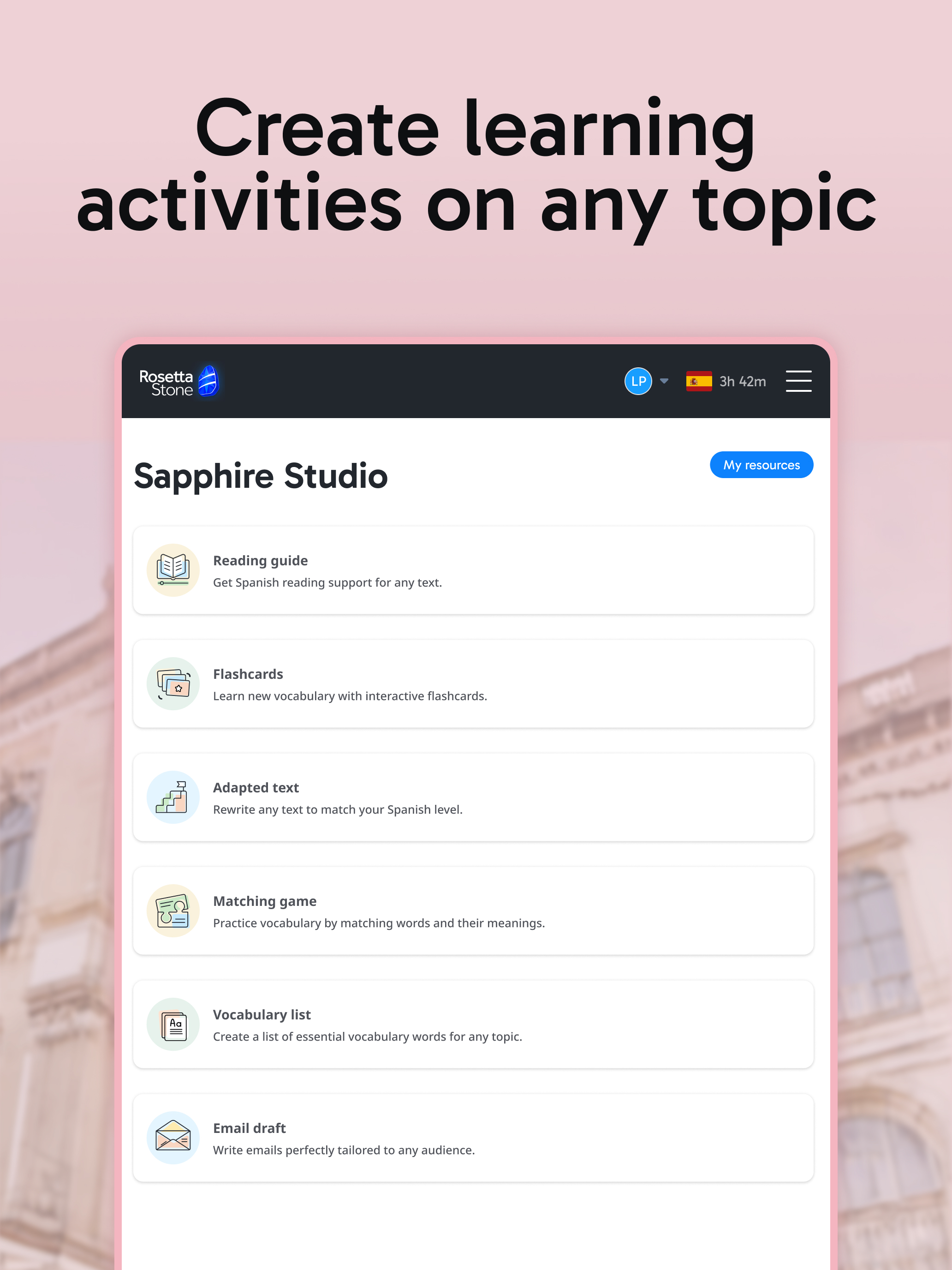 Rosetta Stone Sapphire screenshot 15