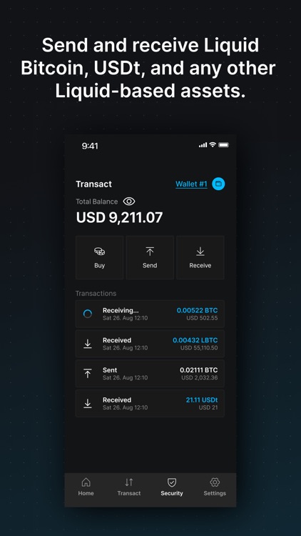 Blockstream BTC Wallet (Green) screenshot-5